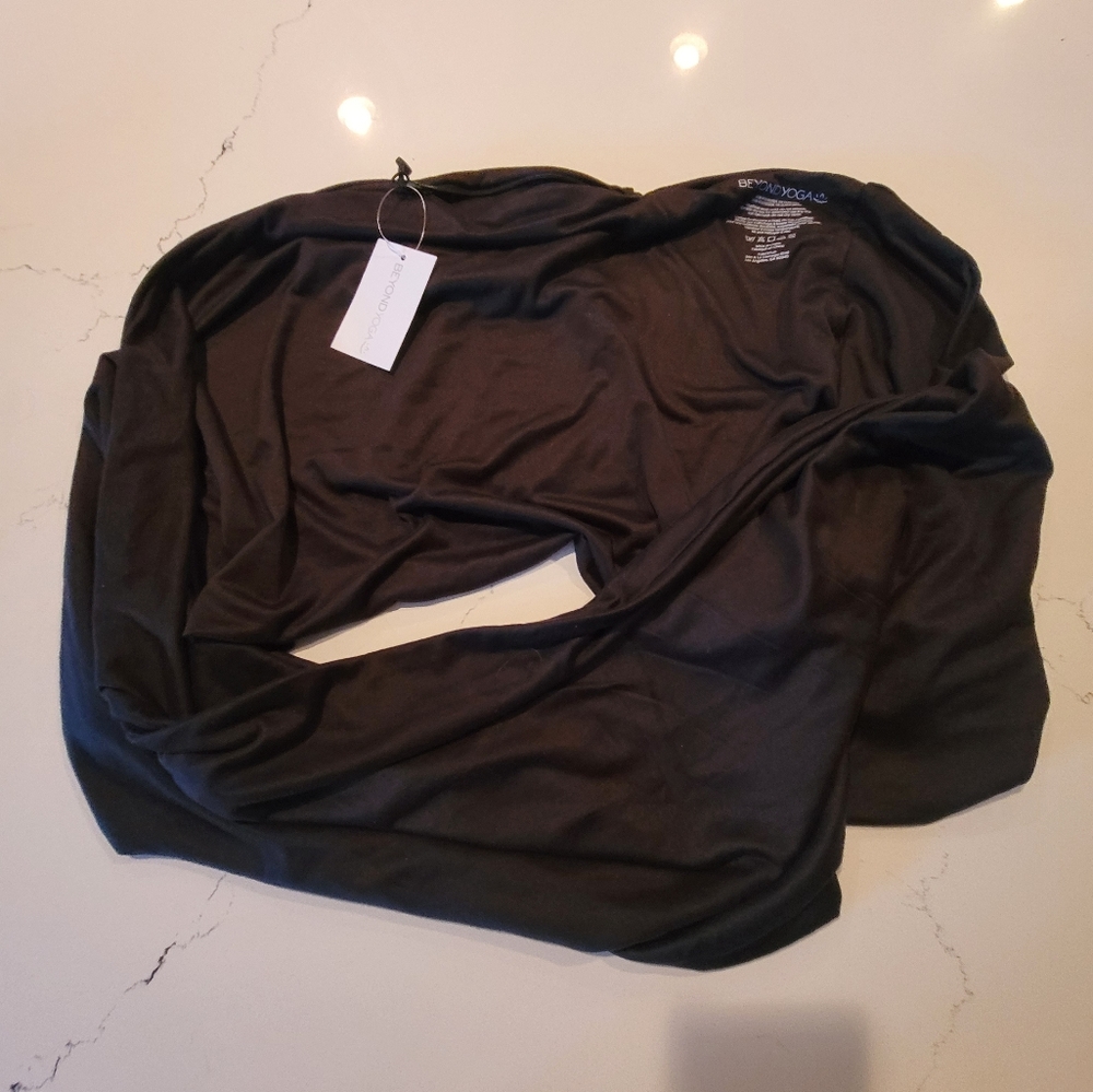 Beyind Yoga Infinity Solid Soft Scarf